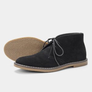 Men s American Style Casual Desert boots Suede comfortable leather shoes brand high quality Ankle boots