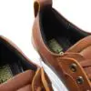 Men s Shoes Tan Color Stapled Decorated Lace Up White Outsole Cotton Insole Winter Autumn Odorless