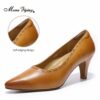 Mona Flying Women Pumps Hand made Slip on Comfort Elegant High Heel Shoes for Party Office