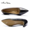 Mona Flying Women Pumps Hand made Slip on Comfort Elegant High Heel Shoes for Party Office