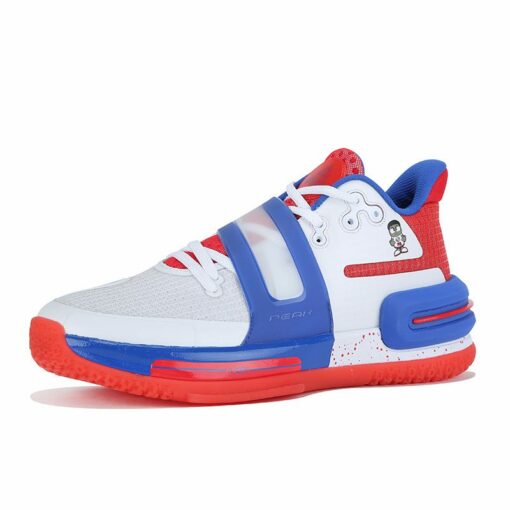 PEAK Flash Basketball Shoes Lou Williams Sneakers Asymmetry Color Design Wearable Non slip Rubber Outsole