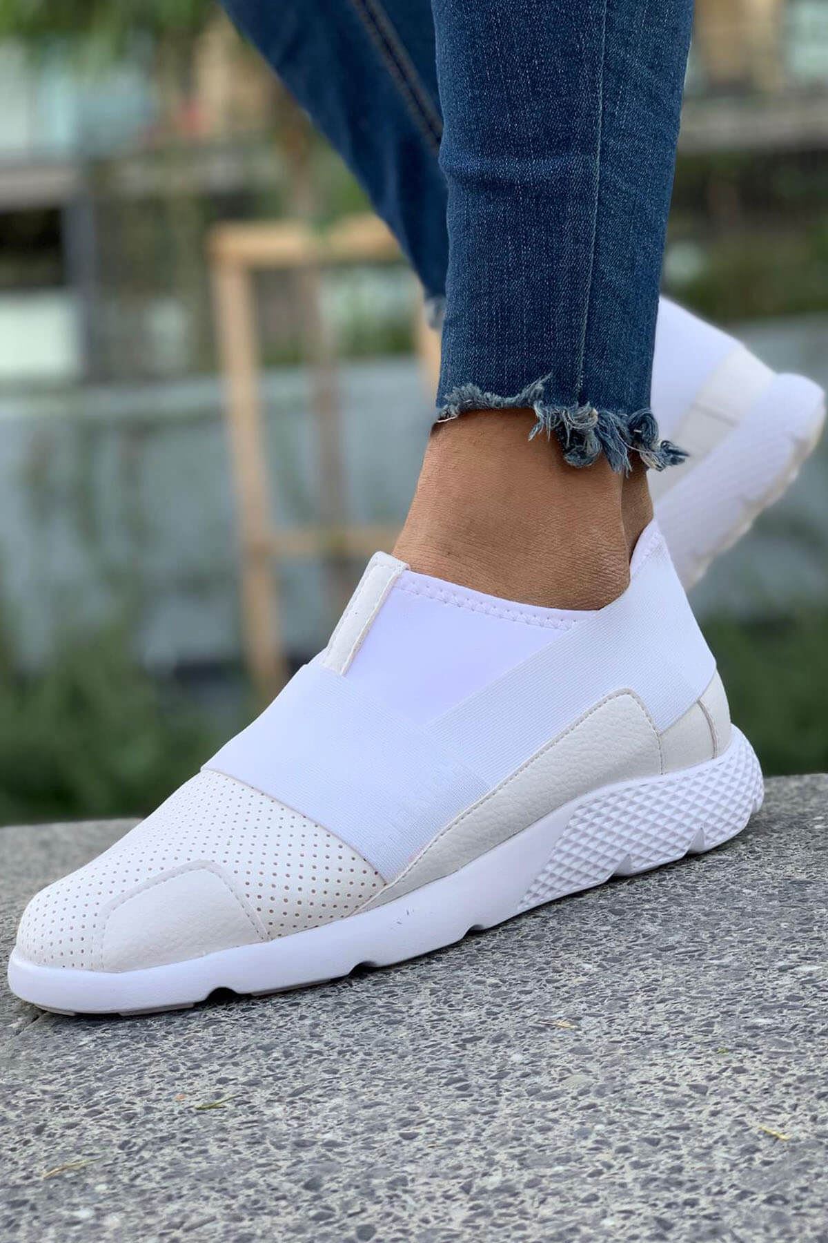 Chekich Men's Shoes Black Color Slip On Summer Season Breathable Casual Sport Air Lightweight Gym Odorless Sneakers Comfortable Fashion Training Workout Walking Camping Beach Water Daily Footwear CH035