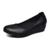 Work Soft Bottom is Comfortable to Wear Professional Sloping and Round Office Shoes Women