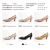 all the colors of Mona Flying Hand-made Genuine Leather Heel Pump