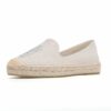 New Espadrilles Shoes Slip On Ladies  Limited Zapatillas Mujer Sapatos Thick Bottom Woman Hemp