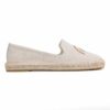 Promotion Sapatos Espadrilles For Flat Shoes Sneakers Pearl Slip on For Linen Girl Fisherman Flats