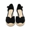cm Sandalias Mujer Promotion Genuine Ankle wrap Sandals Sapatos Mulher Wedge Heel Shoes For