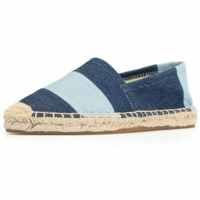 Canvas Sapatos Zapatillas Mujer Espadrilles Flats Comfortable Shoes Women s Slip On Casual Flat Patchwork
