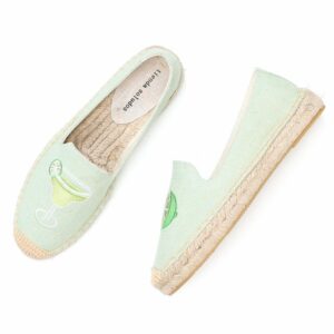 Real Espadrilles For Female Breathable Slip On Woman Comfortab New Sale Hemp Zapatillas Mujer Sapatos