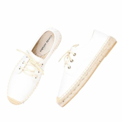 Spring autumn Solid Time limited T strap Hemp Rubber Lace up Casual Zapatillas Mujer Sapatos