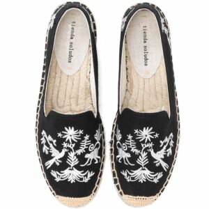 Zapatillas Mujer Espadrille  Sapatos Espadrilles Embroider Shoes Comfortable Ladies Womens Casual Flax Hemp Fashion