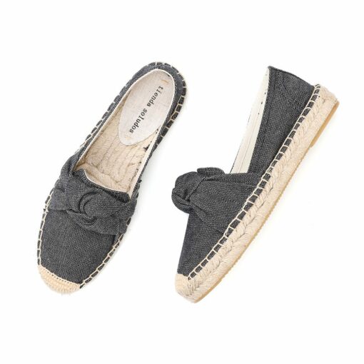 Zapatillas Mujer Espadrille For Bottom Shoes Espadrilles Slip on Casual Platform Flats Sewing Comfortable Spring