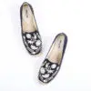 Real Salto Alto Shoes Sale Hemp Wedges Cotton Fabric Spring autumn Round Toe Rome Zapatos