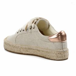 Espadrilles Casual Platform Sneakers Real Sapatos Tienda Soludos Women s Lace up Sewing Wedges Shoes