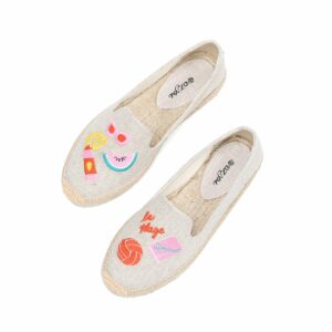 Espadrilles For Shoes Flats Platform  Slip on New Arrival Limited Hemp Round Toe Rubber Sapatos
