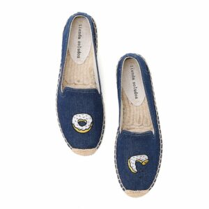 Espadrilles For Woman  Office Career Sale Loafer Zapatillas Mujer Straw Lips Cute Moccasins Ballets Walking