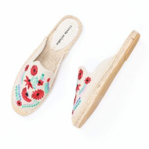 Espadrilles Slippers For Flat Shoes  Real Mules Slides Hemp Summer Flip Flops Pantufas De Pelucia