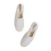 Fashion Canvas Shoes Casual Round Toe Direct Selling Top Ballet Flats Solid Zapatillas Mujer Espadrilles Sapatos