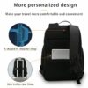 Fenruien Men's Waterproof Backpacks for 15.6 Inch Laptop