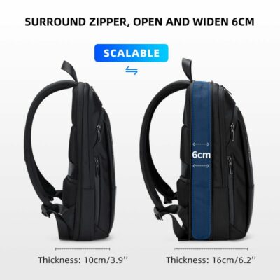 Fenruien Expandable Ultralight Waterproof Backpacks Men