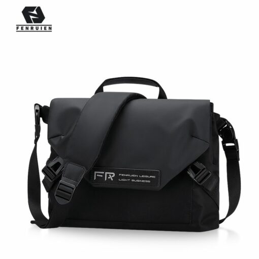 Fenruien Fashion Crossbody Bag Water Resistant Outdoor Sports Messenger Bag For Men Business Handbag Shoulder Bags 2021 New