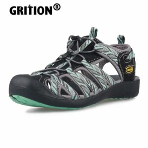 GRITION Women Sandals Summer Fashion High Quality Beach Shoes Casual Ladies Breathable Non-slip Sport Sandals 2020 Big Size 41