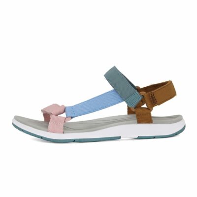 GRITION Womens Summer Sandals Outdoor Beach Shoes Flat Heels Non-Slip Comfortable Fashion Open Toe Big Size 35-41 New Korean