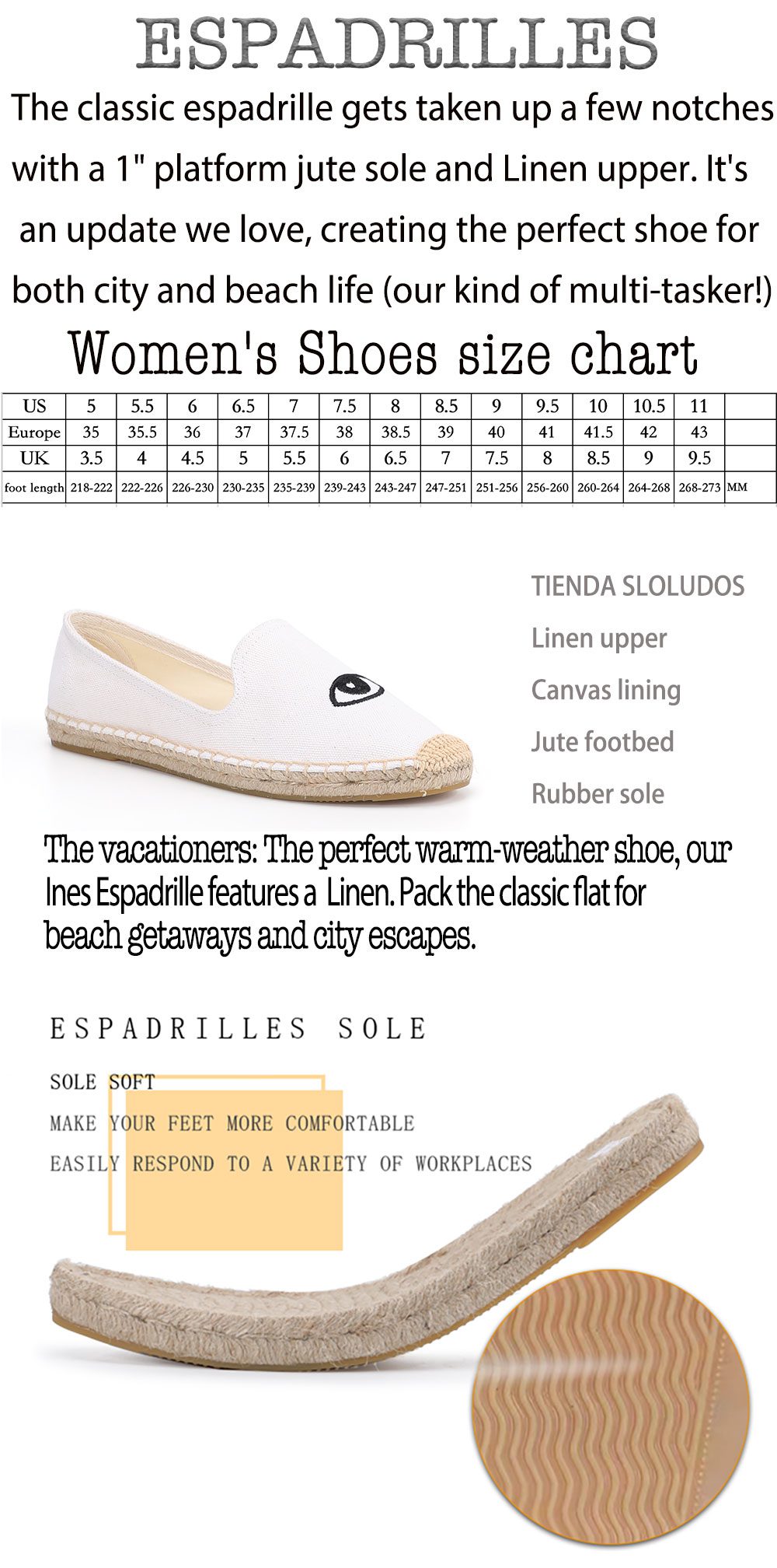 Espadrilles For Flat 2022 Promotion Ballet Flats Limited Hemp Cotton Fabric Sapatos Zapatillas Mujer Casual Tienda Soludos