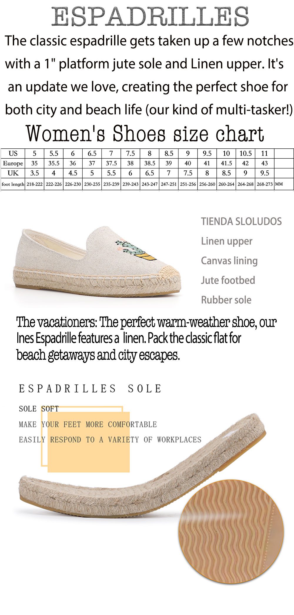 2020 Zapatillas Mujer Platform 2021 Sale Hemp Sapatos New Quality Shallow Embroidery Classic Flat Sneakers Up Causal Summer