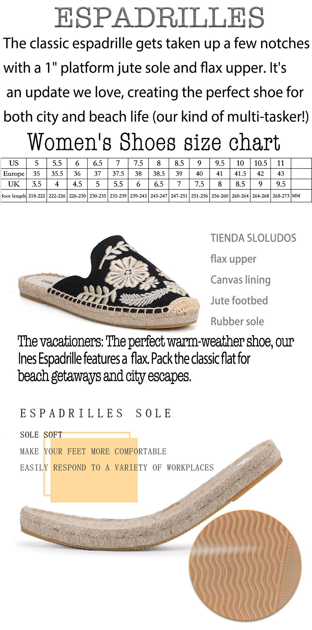 Espadrilles Slippers For Flat Shoes 2021 Real Mules Slides Hemp Summer Flip Flops Pantufas De Pelucia Bichos Tienda Soludos