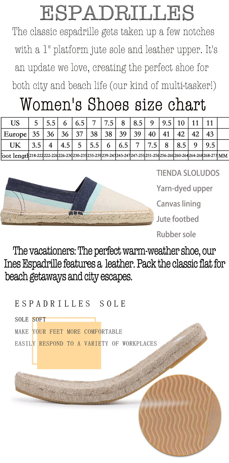 2020 Real New Sapatos Zapatillas Mujer Women's Espadrilles Fashion Flat Shoes Lazy's Canvas Girl Espadrille Flats Sweet Style