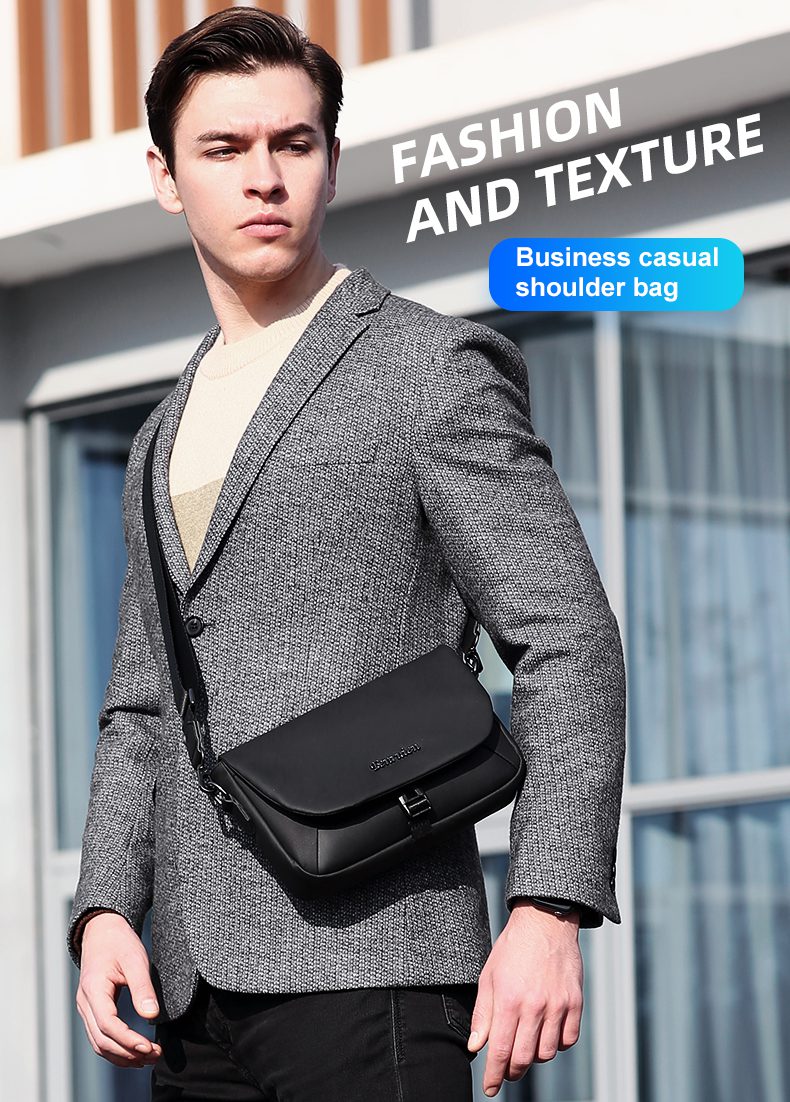 Fenruien 2021 New Casual Men Shoulder Bags High Quality Crossbody Bag Fashion Trend Waterproof Short Trip Messenger Bag For Male