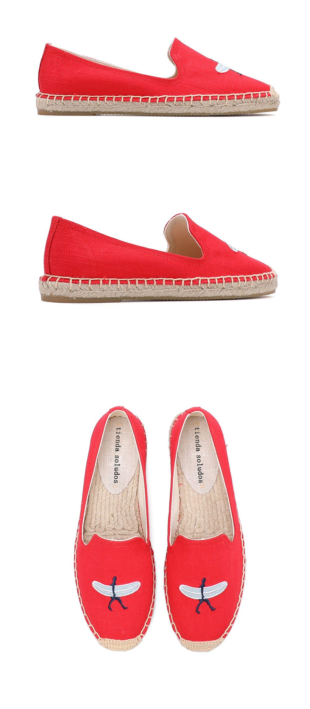 2021 Slip-on Direct Selling Limited Sale Flat Platform Hemp Rubber Sapatos Zapatillas Mujer Casual Womens Espadrilles Shoes