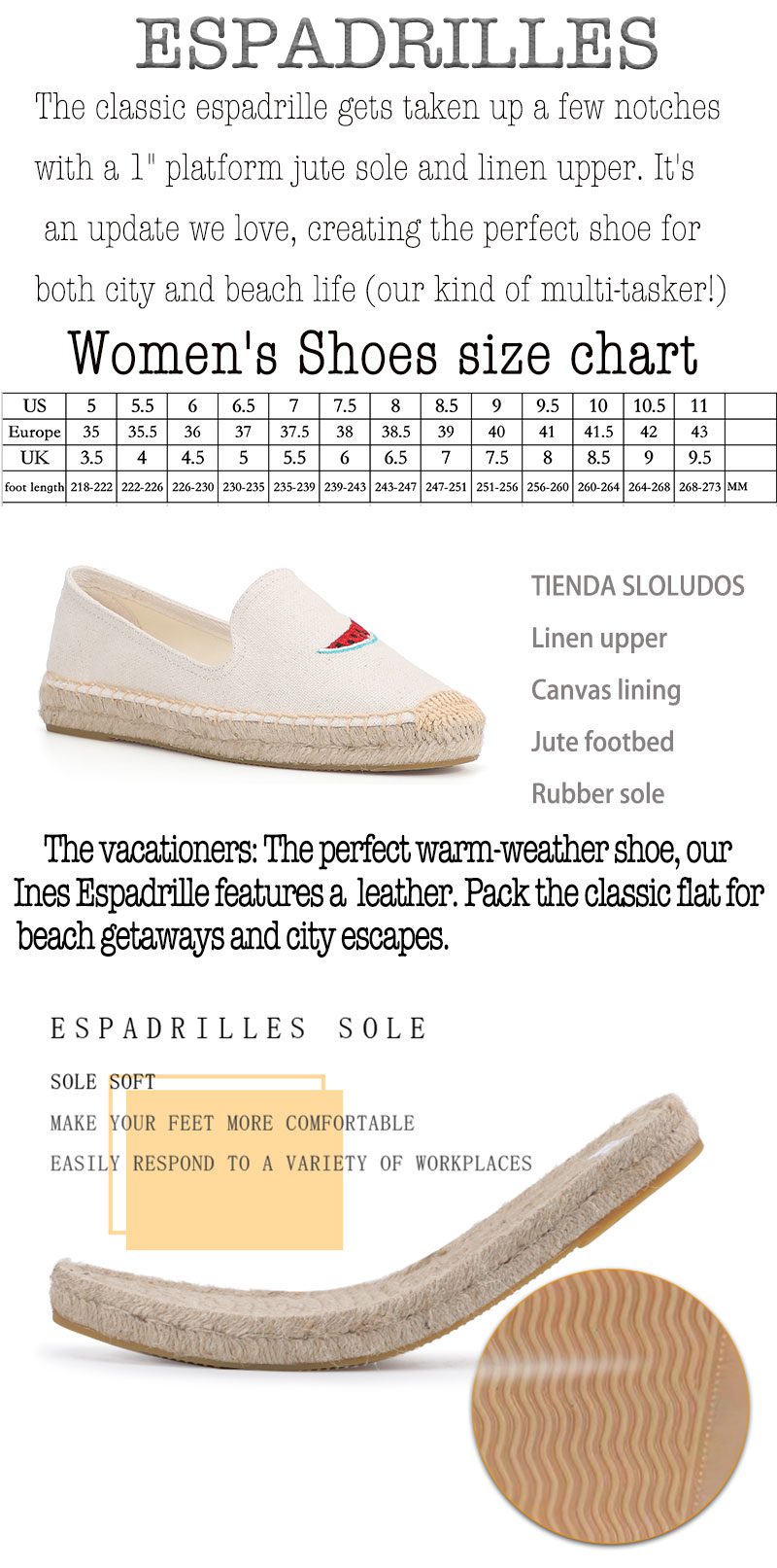 2021 Sapatos Tienda Soludos Embroidery Espadrilles Flats Shoes Woman Straw Printed Flower Moccasins Slip On Ballets Walking
