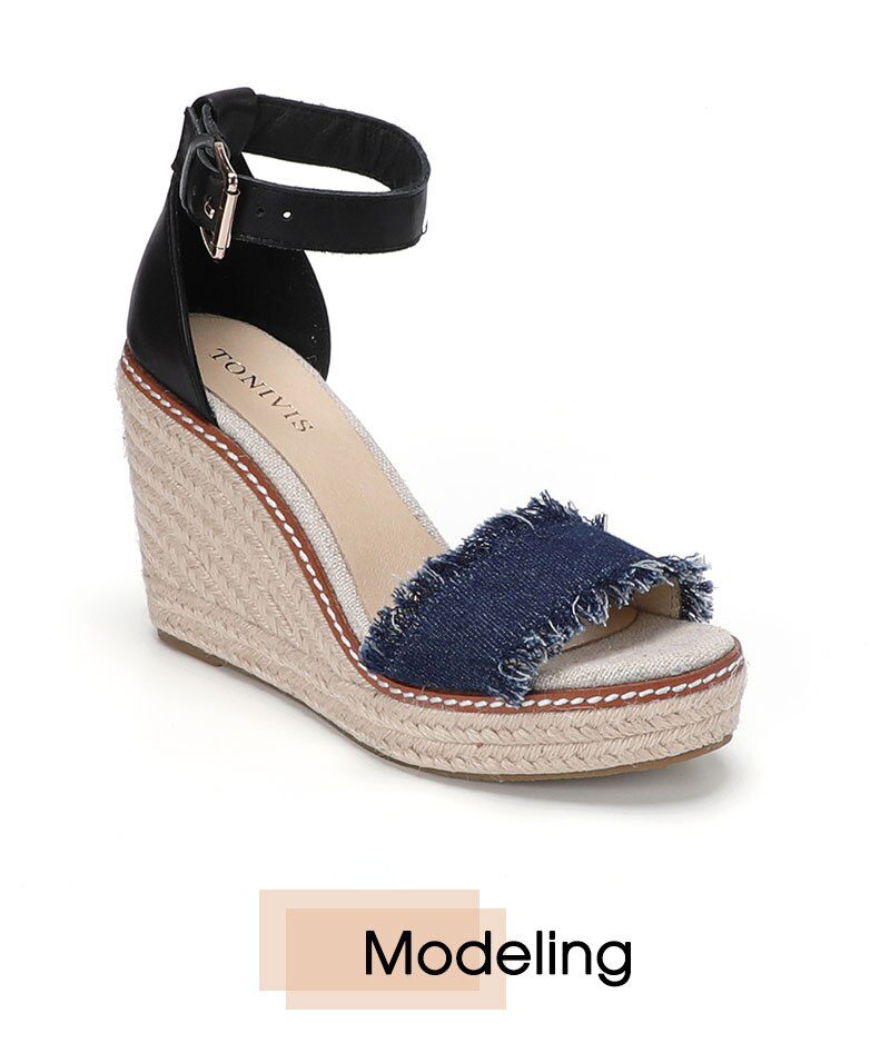 Sapato Feminino Sandalias Mujer Sapatos Mulher Platform Wedges Sandals Shoes Heel For Dresses Heels Summer Sale Slip On Wedge