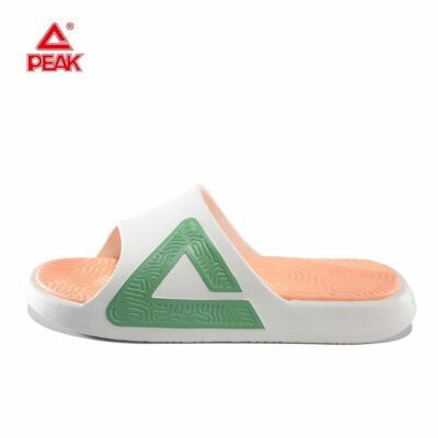 PEAK TAICHI Slides for Men One-Piece Cozy Mens Slides Slippers Non-Slip House Slippers Indoor Outdoor Stylish Bath Shoes