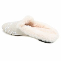 Promotion Arrival Slippers Shoes Flat Home Soft Slip On Female House Faux Bedroom Furry Ladiesindoor Winter