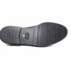SHENBIN'S Handmade Woven Leather Dark Navy Blue Derby Shoes with Extra Light Soles, Shenbin's Exclusive Men's Footwear