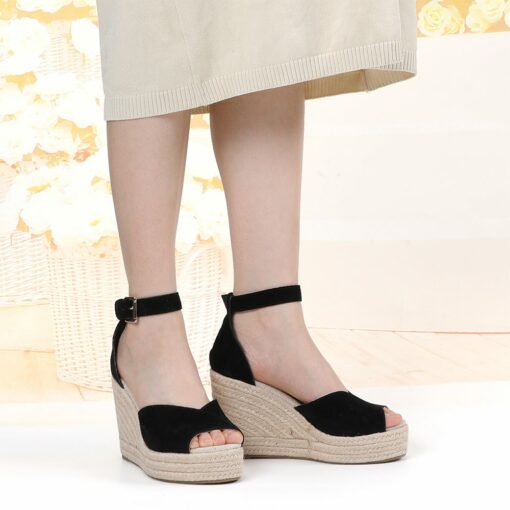 Sandalias Mujer Sapatos Mulher Tienda Soludos Platform Wedges Sandals Shoes Heel For Dresses Heels Summer Sale Slip On Wedge