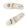 Summer flat soled comfortable slip on breathable espadrille ladies all match thick soled round toe low