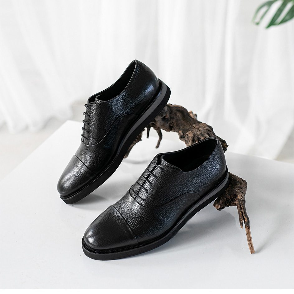 Genuine Leather Men Original High Quality Fashion Lace Up Casual Luxury Oxford Shoes