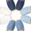 Woman Slippers Unicornio Terlik Solid Mules For Flat Limited New Denim Summer Rubber Cotton Fabric Pantufas