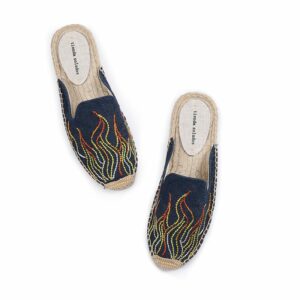 Women Slippers Tienda Soludos New Arrival Hemp Rubber Cotton Fabric Mixed Colors Summer Pantufas Zapatos De
