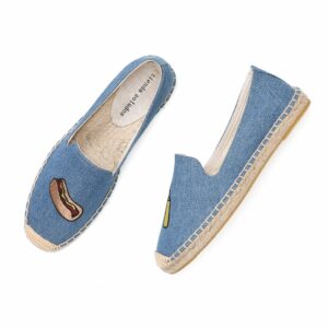 Women s Shoes  Rushed Zapatillas Mujer Fashion Flat Female Pearl Espadrilles Diamond Straw Casual Round