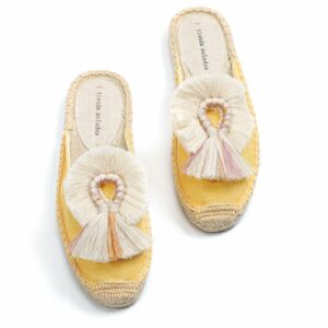 Women s Shoes Espadrilles  Sale Unicornio Furry Slippers Rubber Hemp Colors Spring Summer Fluffy Ball