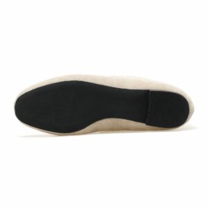 Women s Shoes Genuine Leathe  Winter Limited Ballet Flats Sale Real Round Toe Rubber Slip