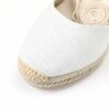 Womens Summer Espadrille Heel Wedge  Sapatos Mulher Mujer Sandals Sapato Feminino Closed Toe Shoescross tied