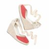 Womens Wedges Espadrille Summer Shoes Roun Red For Women  Offer Rushed  cm Sandals Sandalias