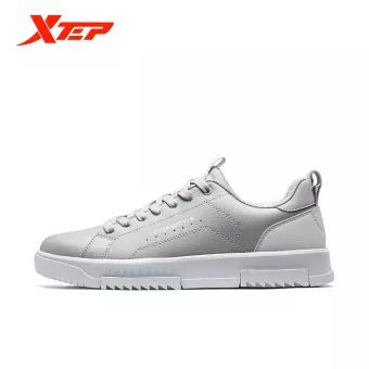 Xtep Board Shoes Fall 2020 New White Men's Casual Shoes Trend Small White Shoes Student Sports Shoes 880319310008