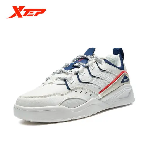 Xtep Men Skateboarding Shoes 2021 New Lightweight Casual Shoes Outdoor Walking Sports Shoes Classic All-match Shoes 979319310038